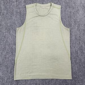Outdoor Voices Tank Top Mens Small Green Athletic Performance Sleeveless Tee